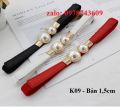 Đai váy Belt bản nhỏ siêu xinh K09 bản 1.5cm. 