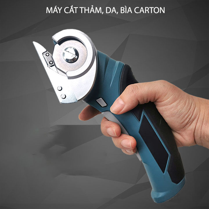 Máy cắt tấm thảm, da, nhựa PVC, bìa carton đa năng mini cầm tay dùng ...