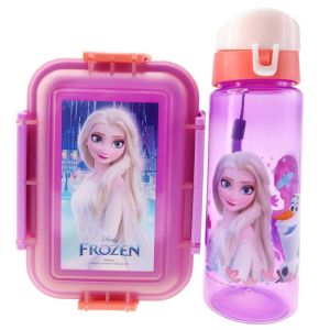 Frozen2 Limited Edition Lunch Box Bottle set bekas makanan takeaway food rice box sekolah colorful cartoon kartun hadiah gift present boy girls