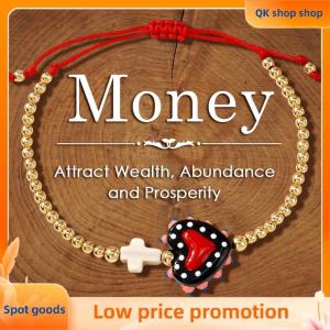 ✨QK shop✨ Women Bohemian Beaded Bracelet Colorful Heart & Star Charms Adjustable Chain Perfect For Daily Wear Vacation And Holiday Gift