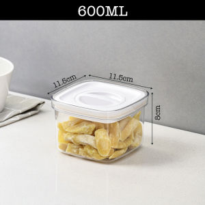 𝐓𝐔𝐑𝐍 𝐅𝐑𝐄𝐒𝐇 Stackable Airtight Twist Lock Transparent Food Storage Container Bekas Kedap Udara 密封罐