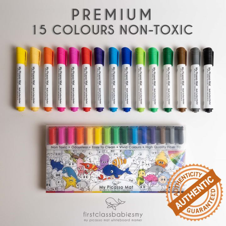 NEWLY LAUNCHED My Picasso Mat Whiteboard Marker Non Toxic Toddler Kid newly-launched-my-picasso-mat-whiteboard-marker-non-toxic-toddler-kid