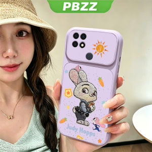 PBZZ Case for oppo a15 a15s a35 phone casing Softcase Silicone shockproof Cover new design aesthetic cute rabbit black for boys KNTZ3