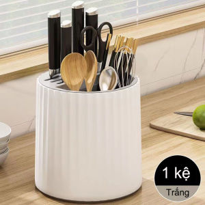 Giá đỡ dao xoay nhà bếp/kệ/bát đũa lồng rau dao hộp lưu trữ tích hợp/giá đỡ dao nguyên chất