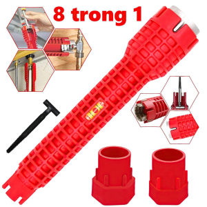 Cờ lê vặn dây cấp nước vặn ống nước cờ lê vặn dây cấp nước đa năng 8 in 1