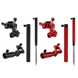 Rack Ground Bracket Fish Guard Rack Aluminum Ground Plug Bracket Rod Bracket Fishing Gear Accessories