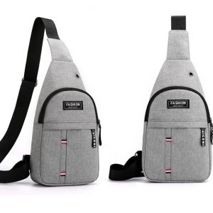 กระเป๋าคาดอกมีช่องใส่สายสุดเท่ไม่ซ้ำใคร