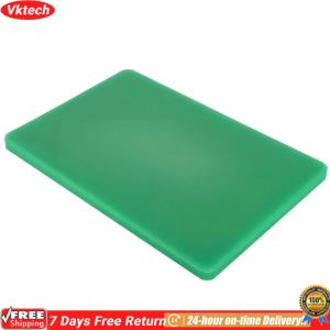 【Ready】【Vktech】 Plastic Chopping Board with Anti Slip Surface Flexible Cutting Boards for Kitchen Vegetable Meat Or Cheese