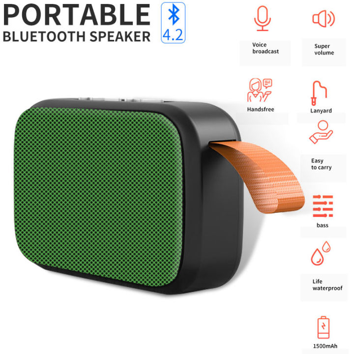 G2 Outdoor Handsfree Portable Wireless Bluetooth Mini Speaker with TF ...
