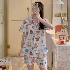 CP HOME เชตชุดนอนผู้หญิงลายกราฟิก ลายการ์ตูนน่ารักมากเวอร์  เนื้อผ้าคุณภาพดี ใส่สบาย ไม่ระคายเคือง กดสั่งเลยค่ะ