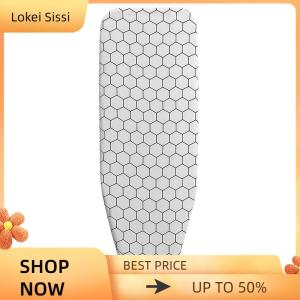 Lokei Durable Ironing Board Cloth New Heavy Heat Resistant Thickened Ironing Board Cover Pad Universal Laundry Supplies Printed Padded