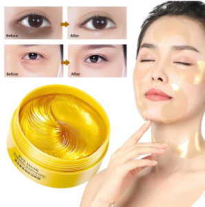 60pcs Gold Moisturizing Seaweed Crystal Collagen Eye Mask Patch Anti-wrinkle Anti Aging Remove Care Produits