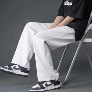 SL SHOPP/ Celana jeans pria baggy pants korean style oversize loose blue jeans straight kulot boyfriend jeans longgar celana cowo celana panjang denim