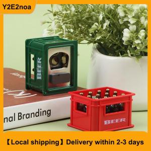 【Local shipping】 1:12 Dollhouse Mini Beer Drink Bottle Beer Box Drink Box Bar Kitchen Decor Toy