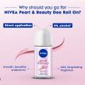 NIVEA DEODORANT ROLL ON  (72 JAM ANTI-PERSPIRANT). 