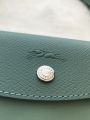 100% Genuine goods longchamp Le Pliage Green Handbag M foldable green long handle waterproof Canvas Shoulder Bags medium size Tote Bag L2605919P65 Lake Green color made in france. 