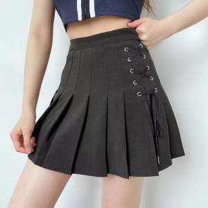 Korean Women's Tennis Skirt, College Dance A-line Skirt, Skateboard Plaid Skirt, JK Pleated Mini Skirt