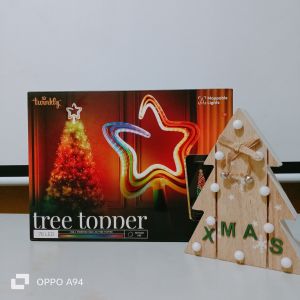 Twinkly Star Tree Topper 75 LED RGB