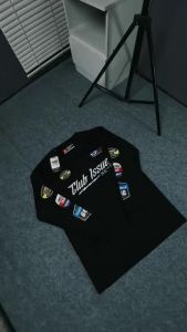 🧸 HORROR ISSUE LONG-SLEEVED T-SHIRT  RACE SERIES 1 LONG SLEEVE T-SHIRT  NASCAR LONG-SLEEVED T shirt lelaki Baju