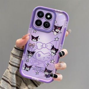 Phone Case Honor 400 Smart Honor X7d 5G 4G Colored Cute Cartoon Sweatproof Casing Shockproof Silicone Soft Back Cover with 3D Dolls Lanyard