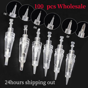 [Available]100pcs Cartridge for Permanent Makeup Tattoo Eyebrow Machine Needle 1P 3R 3FP 5P 5FP 7P 7FP MicroShading  Eyebrow Lips Tattoo Supplies