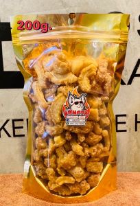 กากหมูเจียวสูตรโบราณ 200 กรัม กรอบ อร่อย ไม่เหม็นหืน ส่งด่วน ส่งเร็ว