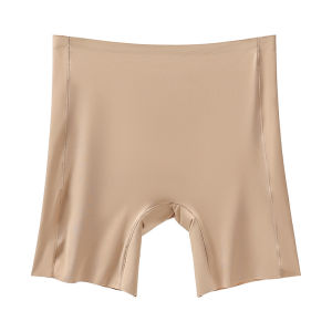 Maniyun Skin Color Seamless Safety Pants For Women Plain Safety Shorts Panties Cotton Crotch Comfortable Underwear