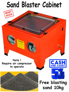 90L Sand Blaster Cabinet