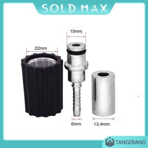 M22 X 14/15mm  Fitting Nepel Selang Jet Cleaner High Pressure Washer Universal Kepala Selang