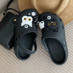 LiShops มาแรงง   รองเท้าแตะหัวโตผู้หญิง น้ำหนักเบา ใส่สบาย เลือกได้ 2 สี มาพร้อมตัวติดลายน้องแมว สุดน่ารัก สาวๆต้องมีแล้วมั้ย  สวยสมราคามากก