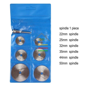 MATA GERGAJI + BATANG HSS SAW BLADE ROTARY CUTTING DISK set 7IN1