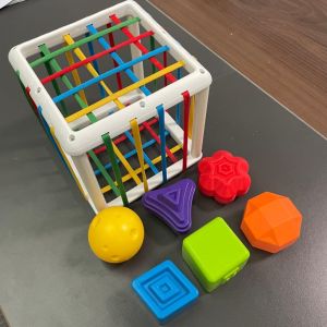 Huanger Shape Sorting Baby Montessori Learning Educational Toys Children Shape And Color Cognitive Grasping Training