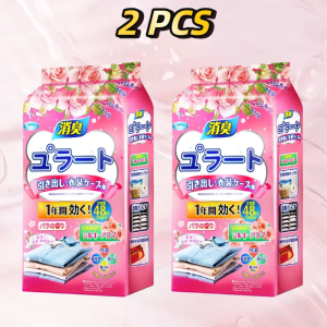 BUY 1 TAKE 1 Japan Clothes Anti-Mold Sachet Dehumidifier Deodorizer Repellent Long Lasting Fragrance 48PCS PACK