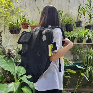 [GIÁ SALE] Balo Khủng Long vải Lưới đa dạng màu sắc đựng laptop sách vở đi học.