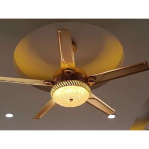 Quạt Trần Động Cơ DC Tiết Kiệm Điện Công Suất 90w Lõi Đồng 2 Chiều Gió Có Remote Tiện Lợi
