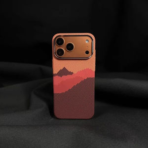 Mountains Case Shell for iPhone 16 17 Pro Max Wireless Magnets Charging Cover Camera Lens Frame Protective Phone Coques