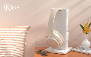 iKF T1/T1 PRO/T1 MAX Wireless Bluetooth Headphones Call Noise Cancelling Over ear Headset Bass Stereo Sound 50 Hrs  Built-in Mic Compatible iOS/ Android for Online Class Meeting Game Reading