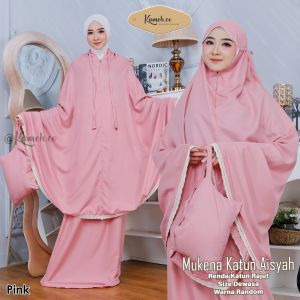 Mukena Dewasa Katun Aisyah Elegance Gaya Anggun untuk Setiap Momen Ibadah