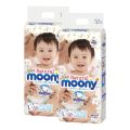 Tã dán Moony Natural (L, 38 miếng). 