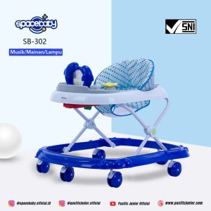 Baby Walker Termurah Space Baby SB307 Deer Alat Bantu Belajar Jalan Anak SB 303 Bear SB 302 Dolphin 503 COW NEW ARRIVAL