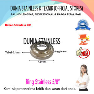 Ring stainless 5/8" (201)
