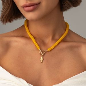 XIJIBAN Nhựa Dây chuyền cá nhỏ Đầy màu sắc Bohemian Dây chuyền hạt cườm Có thể điều chỉnh Trang sức hình con cá Phụ nữ