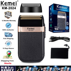 Kemei KM-2269/2024 Electric Black Hair Clipper Set Professional Razor For Haircut Original Kit Rechargeable Hair Trimmer