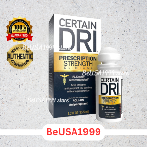 CERTAIN DRI PRESCRIPTION STRENGTH CLINICAL ANTIPERSPIRANT DEODORANT ROLL ON 35.5 ml