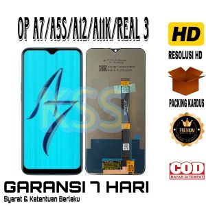 LCD TOUCHSCREEN OPPO A5S - OPPO A7 - OPPO A12 A11K - REALME 3 LCD TS FULLSET