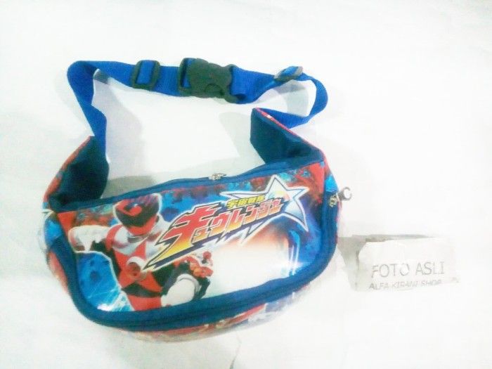 Lagi Promo Tas selempang pinggang Power Rangers bumbag anak Kyuranger ...