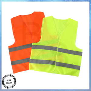 Safety Mesh Vest Reflective Vest Yellow/Orange 60g High Visibility 360° Reflectively