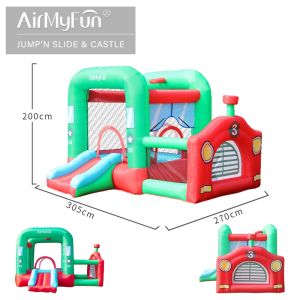 Airmyfun Indoor Small Inflatable Castle Inflatable Jumping Bed ChildrenS Toy Square Stall Amusement Park Trampoline