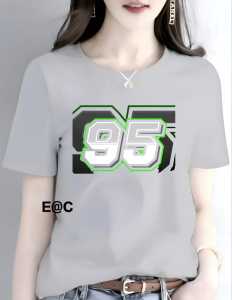 KAOS ATASAN WANITA PREMIUM ANGKA 95 DTF BERKUALITAS
