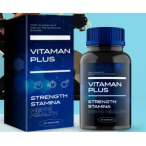 100% Original Vitaman Plus Treatment for Men and Extra Strength 15Capsules